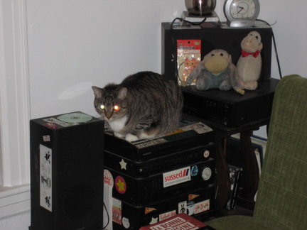Ethel on the stereo