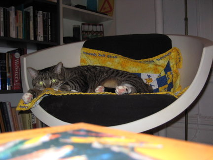 Sacked out.